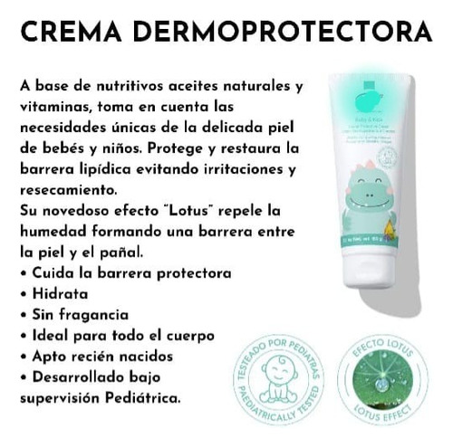 Crema Dermoprotectora Corporal Baby & Kids Just