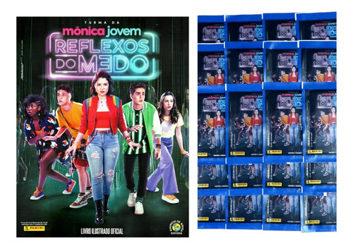 Álbum Turma Da Mônica Jovem Reflexos Do Medo+ 100 Figurinhas