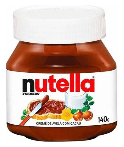 Crema Avellana Nutella 140gr