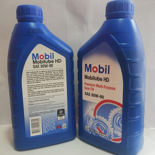 Aceite Mobil Valvulina 80w-90 Americano