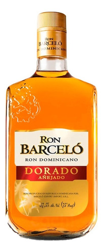 Ron Barcelo Dorado Añejado 750ml Import Republica Dominicana