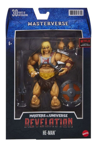 Imagem 9 de 10 de Boneco He Man - Master Of The Universe - Revelation - Mattel
