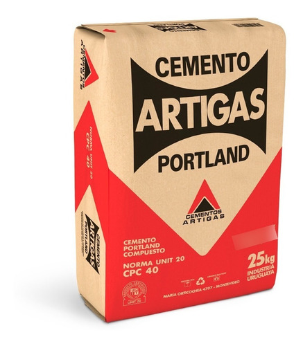 Portland Cemento Bolsa 25kg Barraca Olimpia 