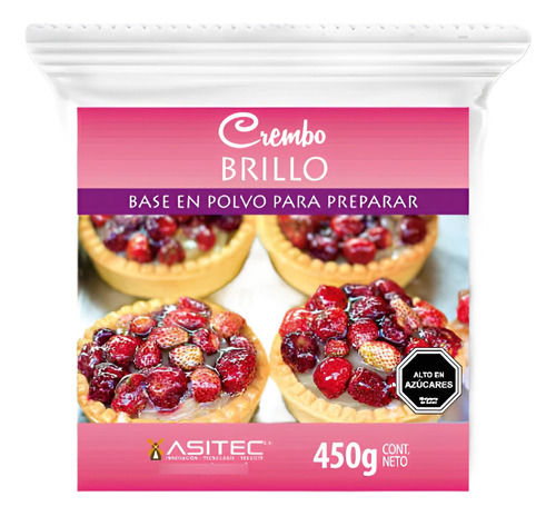 Brillo en polvo CREMBO Brillo en polvo neutro 450 g