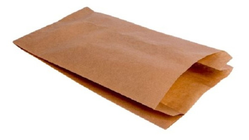 Bolsas De Papel Marron Kraft 2 Kg Con Fuelle