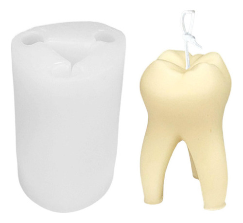 F Moldes De Silicona Con Diseño De Dientes Para Resina
