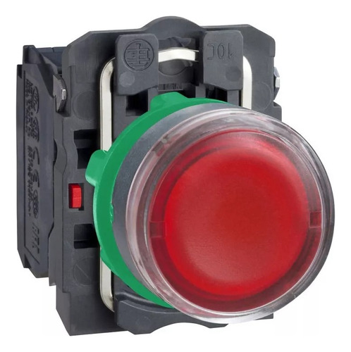 Botón Pulsador Luminoso Harmony Led Xb5 110-120v Ac Rojo