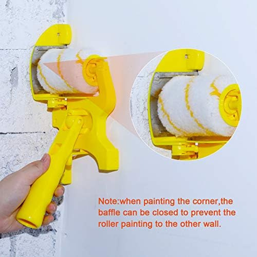 2 Juegos De Cepillo De Rodillo De Pintura De Mano, Multifunc