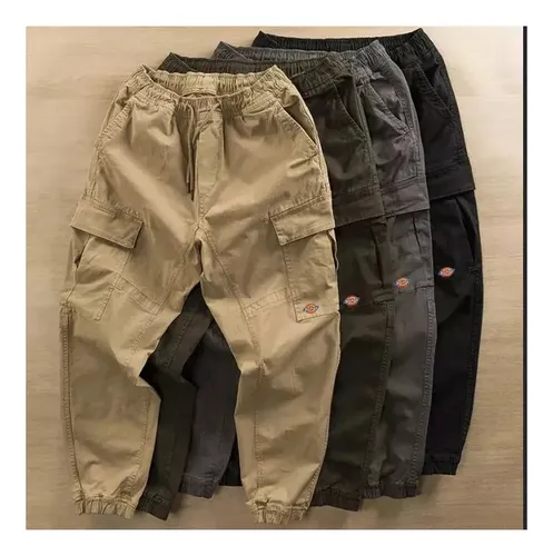 Pantalones con resorte en el tobillo para hombres sale