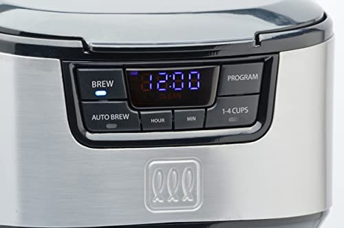 Cafetera Digital De Goteo Toastmaster Para 12 Tazas, Acero I