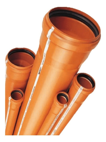 Imagen 1 de 7 de Caño/tubo 110 Pluvial 1.8 Con Aro De Goma Awaduct 4m + Envio
