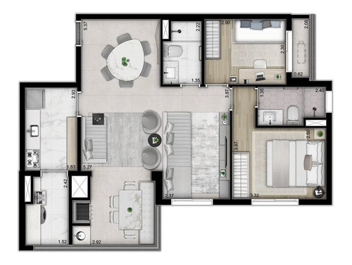Imagem 21 de 24 de Garden Residencial Para Venda, Vila Monte Alegre, São Paulo - Gd7104. - Gd7104-inc