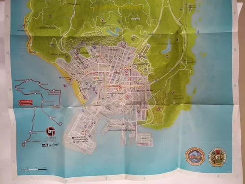 GTA V: Mapa de Los Santos