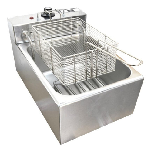 Fritadeira Elétrica 1 Cuba Plus Aço Inox 05l 110v 1800w