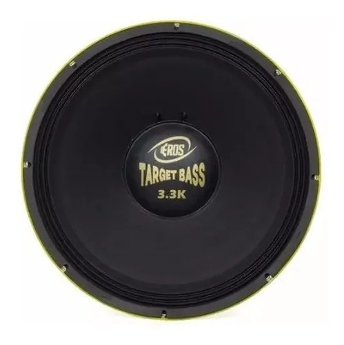 Alto Falante Eros Target Bass 3.3k 18 Pol 1650w Rms 4 Ohms