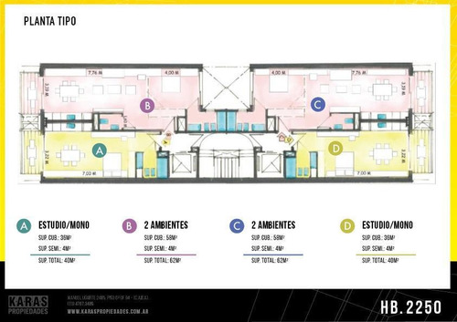 Imagen 17 de 22 de Venta Proximo A Terminarse - 2 Ambientes - Humboldt 2200 - Palermo Hollywood
