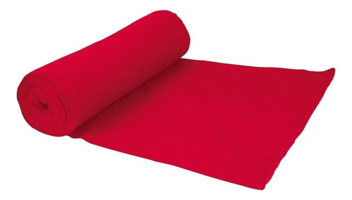 Franela De Algodón En Rollo 50 M Color Rojo 57002