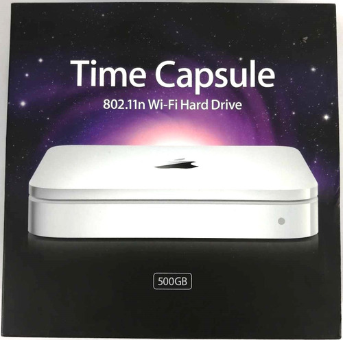 Apple Time Capsule 500gb 802.11n Wifi Disco Duro Airport Mac