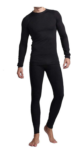 Conjunto Ropa Interior Termica Para Hombre Forro Polar Largo