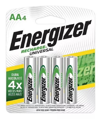 Pilas Energizer Recargables Aa