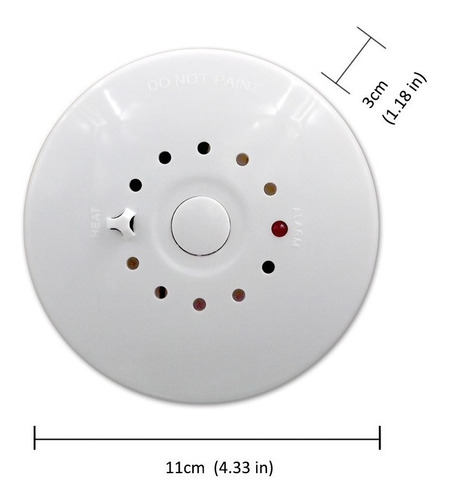 Sensor Detector De Humo Y Calor Ca-2688