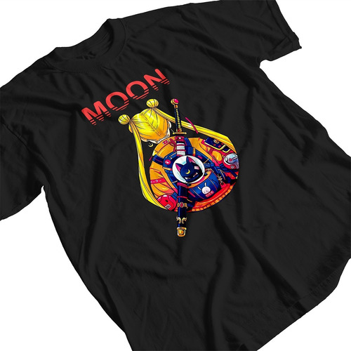 Imagen 3 de 6 de Remera Algodón Sailor Moon - Moon