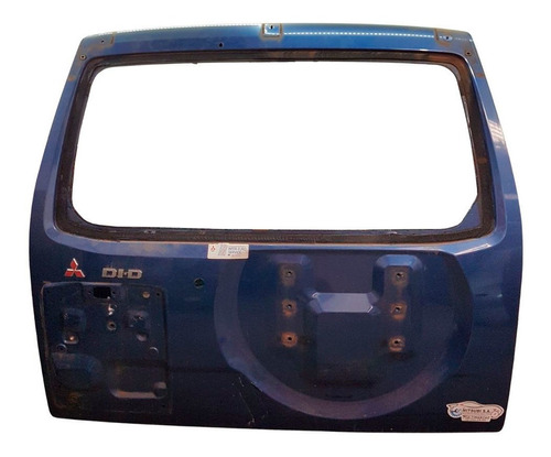 Tampa Traseira Pajero Full 3 Portas 2001/2007 Azul