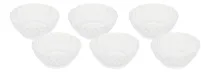 Comprar Jogo 6 Bowls Taça Sobremesa Cumbuca Petisqueira Grande King