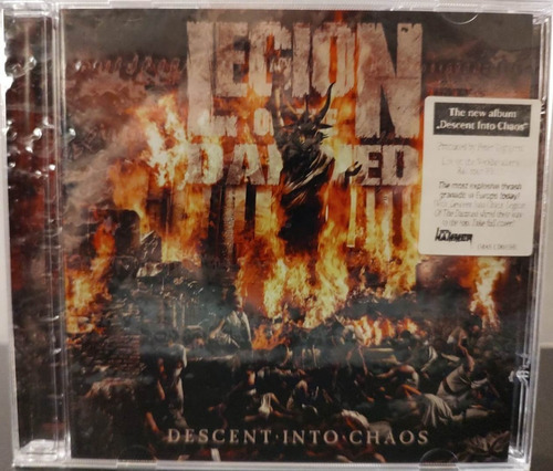 (2011) Legion Of The Damned - Descent Into Chaos (cd, Nuevo)