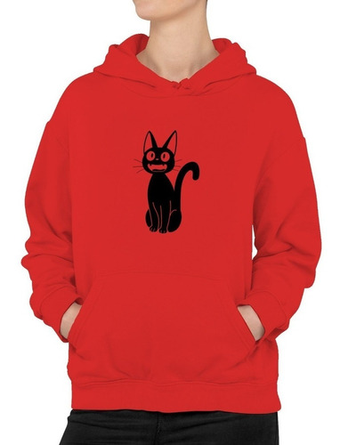 Poleron Gato Jijiji   Lucky Cat   Gatito Happy Moda Mujer