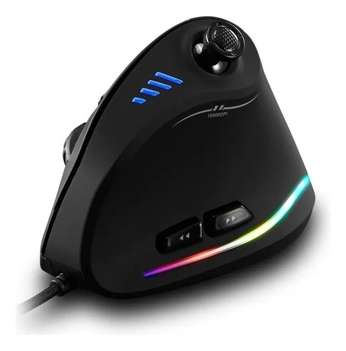 Mouse Vertical Zelotes C-18 Para Juegos, Cable Programable