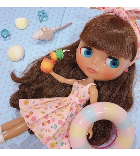 Blythe Doll Pineapple Princess Original Takara Muñeca (Usado)