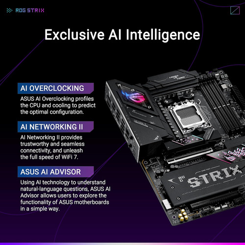 Mainboard Asus Rog Strix B850-e Gaming Wifi, Ddr5, Am5, Amd