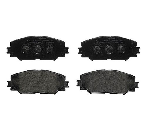 Brembo Balatas Toyota Corolla Le 2012-2019 Delantero