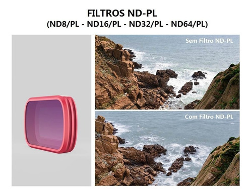 Filtros Nd/pl Para Dji Osmo Pocket - Pgytech Professional