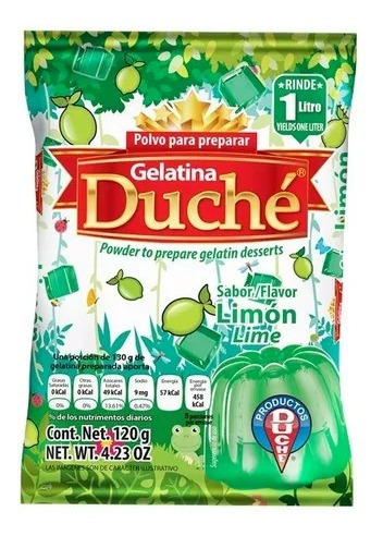 Nueva Gelatina Duché Limón
