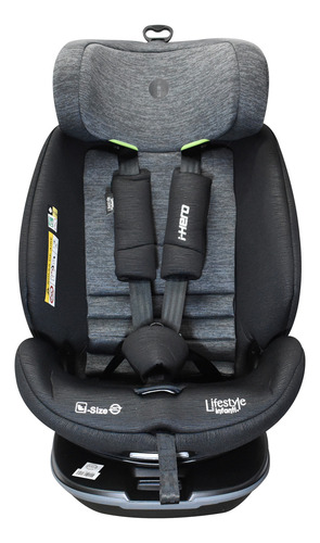 Autoasiento Lifestyle By Infanti I-hero I-size Negro/gris