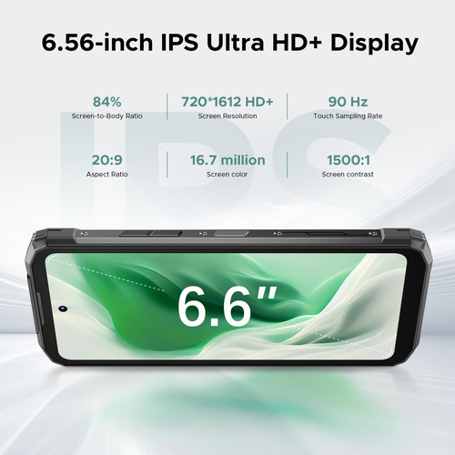 Smartphone Doogee Fire 6 Power Rugged 20gb+256gb 50mp Androi