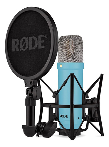 Micrófono Condensador Rode Nt1 Signature Series Azul