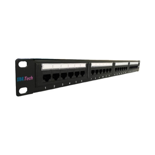 Patch Panel Sbe Tech 24 Puertos Cat 5e