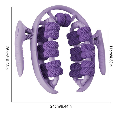 Rodillos Para Piernas - Masajeador Manual Con Ruedas Piernas