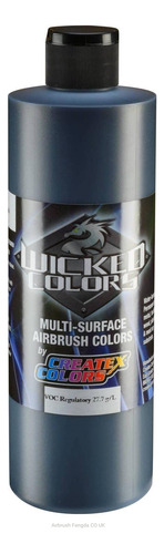 Createx Wicked Colores Negro 16oz.