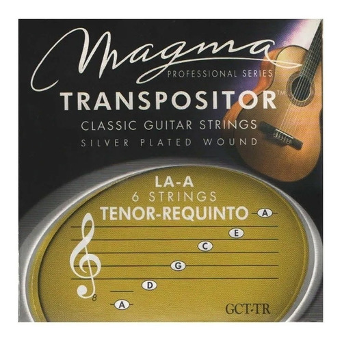 Encordado Guitarra Clásica Magma Transpositor Requinto La