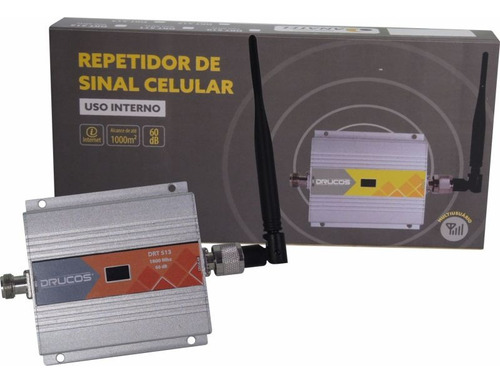 Repetidor Amplificador Celular Drucos® 1800mhz 60db (2g/4g)