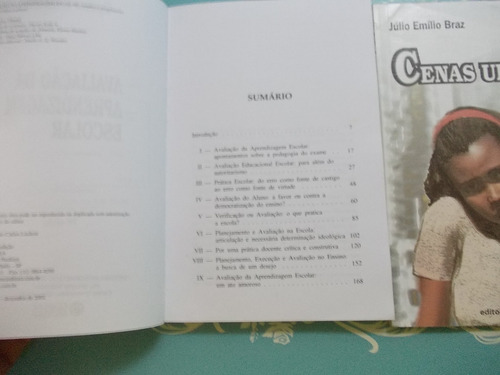Avaliação Da Aprendizagem Escolar - Cipriano C. Luckesi/ Cenas Urbanas - Júlio Emílio Braz (kit De 2 Livros)