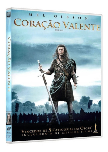 Coração Valente - Dvd - Sophie Marceau - Mel Gibson