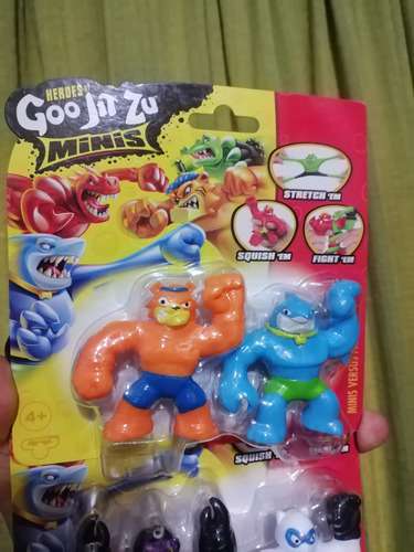 Goo Jit Zu Minis 4 Pack Pantaro, Scorpius Y Más