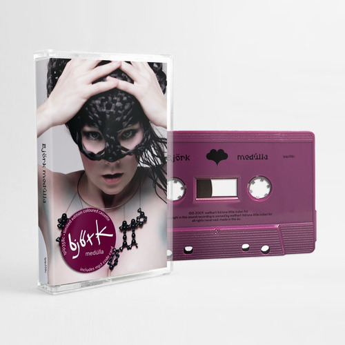 Björk Medulla Cassette Purple Eu [nuevo
