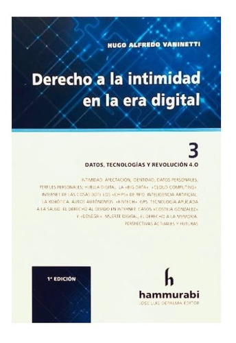 Vaninetti, H. Derecho A La Intimidad En La Era Digital Vol 3