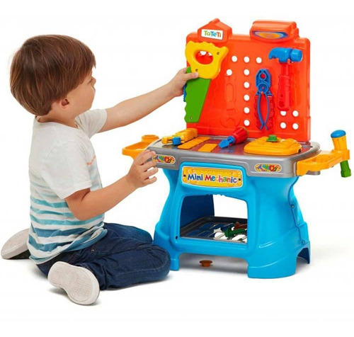 Bancada De Ferramentas Infantil - Mini Mechanic - Tateti